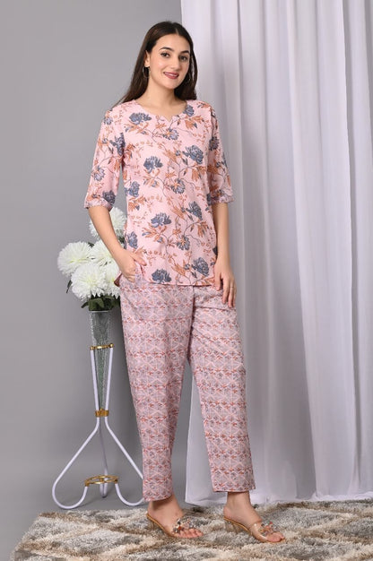 Cotton printed co-ord set